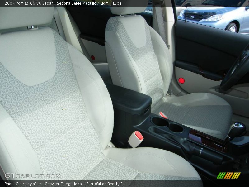 Sedona Beige Metallic / Light Taupe 2007 Pontiac G6 V6 Sedan