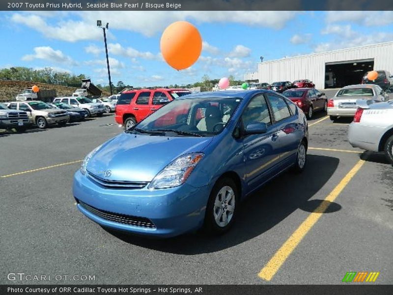 Seaside Blue Pearl / Bisque Beige 2007 Toyota Prius Hybrid