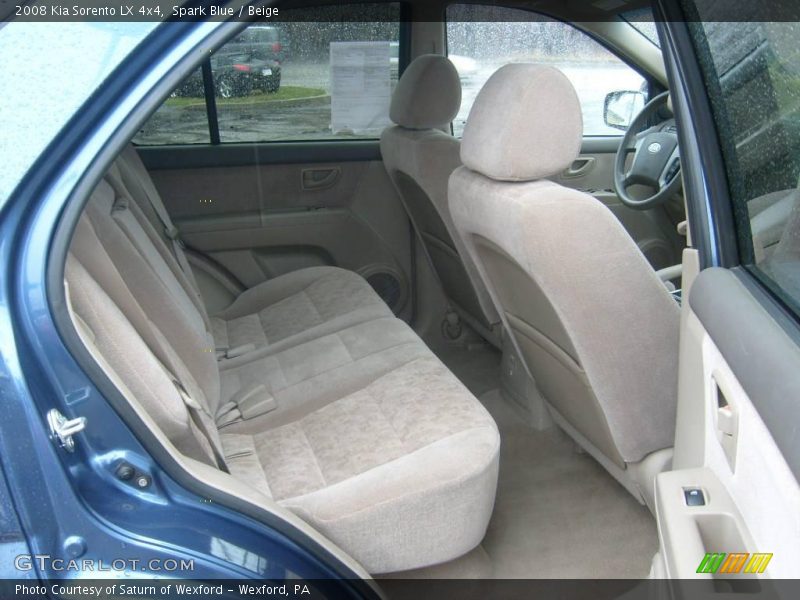 Spark Blue / Beige 2008 Kia Sorento LX 4x4