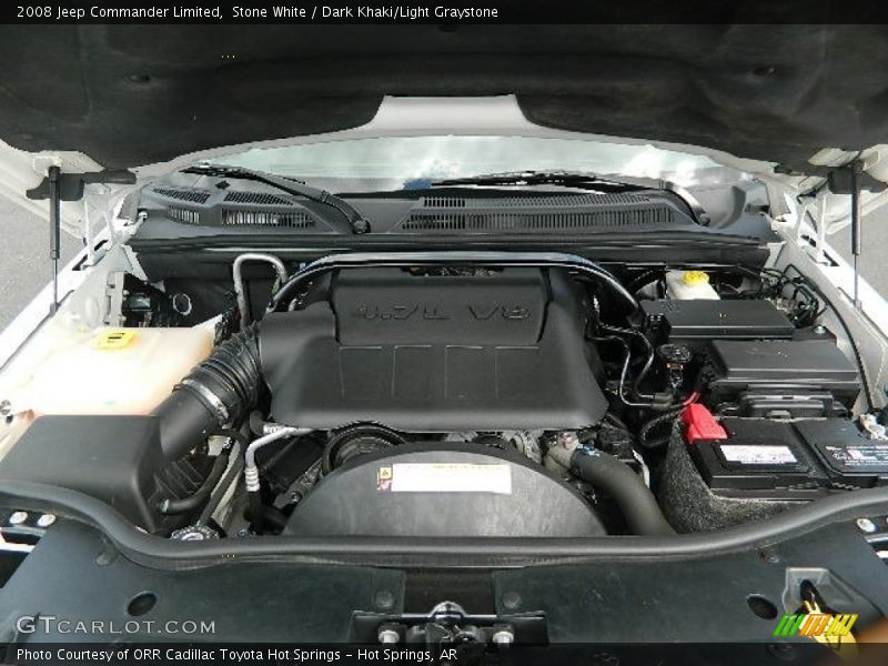  2008 Commander Limited Engine - 4.7 Liter OHV 12V PowerTech V8