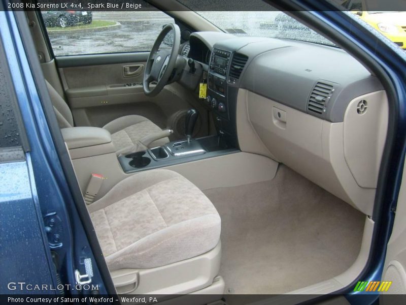 Spark Blue / Beige 2008 Kia Sorento LX 4x4