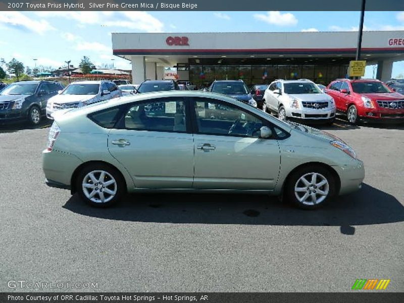 Silver Pine Green Mica / Bisque Beige 2007 Toyota Prius Hybrid