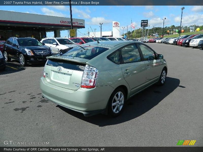 Silver Pine Green Mica / Bisque Beige 2007 Toyota Prius Hybrid