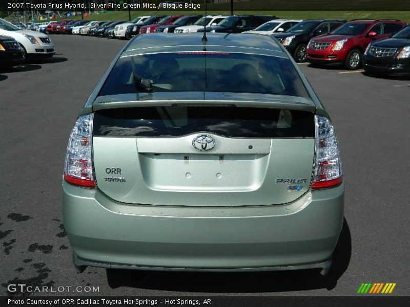 Silver Pine Green Mica / Bisque Beige 2007 Toyota Prius Hybrid