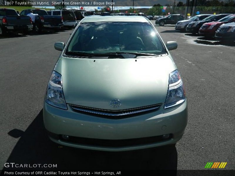 Silver Pine Green Mica / Bisque Beige 2007 Toyota Prius Hybrid