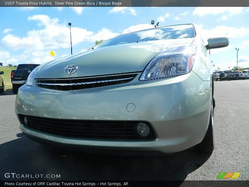 Silver Pine Green Mica / Bisque Beige 2007 Toyota Prius Hybrid