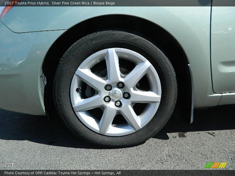 Silver Pine Green Mica / Bisque Beige 2007 Toyota Prius Hybrid