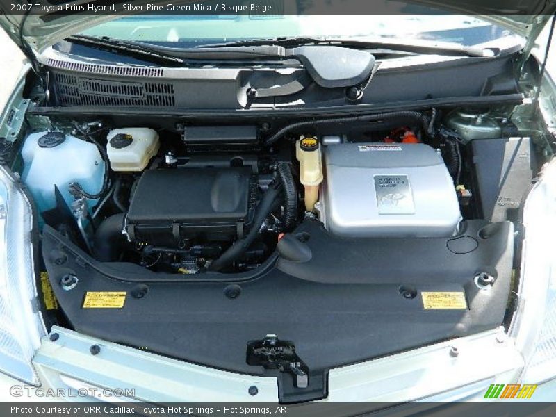 Silver Pine Green Mica / Bisque Beige 2007 Toyota Prius Hybrid
