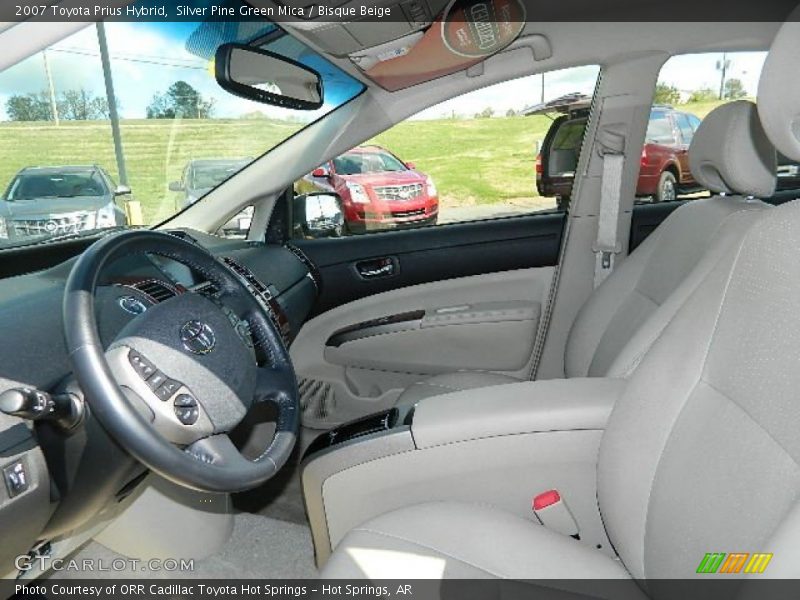 Silver Pine Green Mica / Bisque Beige 2007 Toyota Prius Hybrid