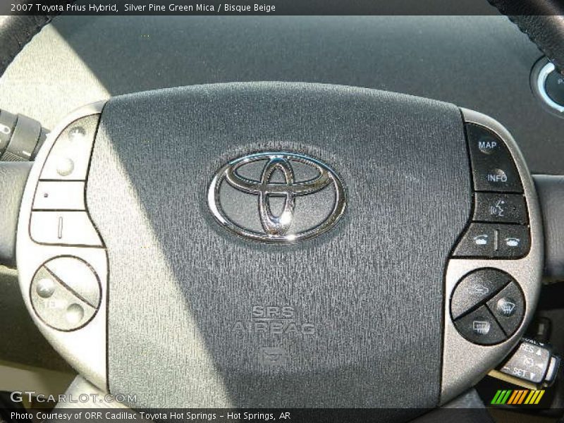 Silver Pine Green Mica / Bisque Beige 2007 Toyota Prius Hybrid