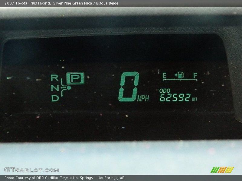 Silver Pine Green Mica / Bisque Beige 2007 Toyota Prius Hybrid