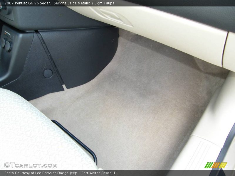Sedona Beige Metallic / Light Taupe 2007 Pontiac G6 V6 Sedan