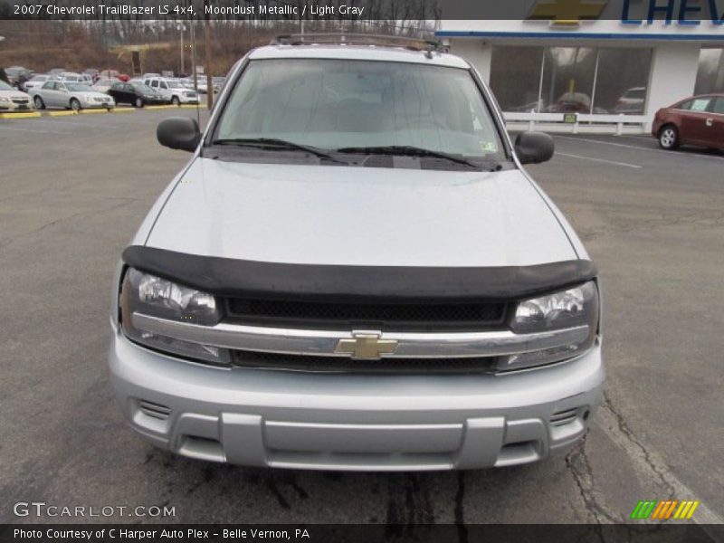 Moondust Metallic / Light Gray 2007 Chevrolet TrailBlazer LS 4x4