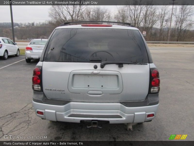 Moondust Metallic / Light Gray 2007 Chevrolet TrailBlazer LS 4x4