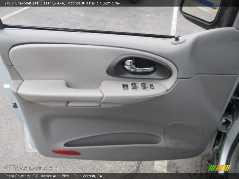 Moondust Metallic / Light Gray 2007 Chevrolet TrailBlazer LS 4x4