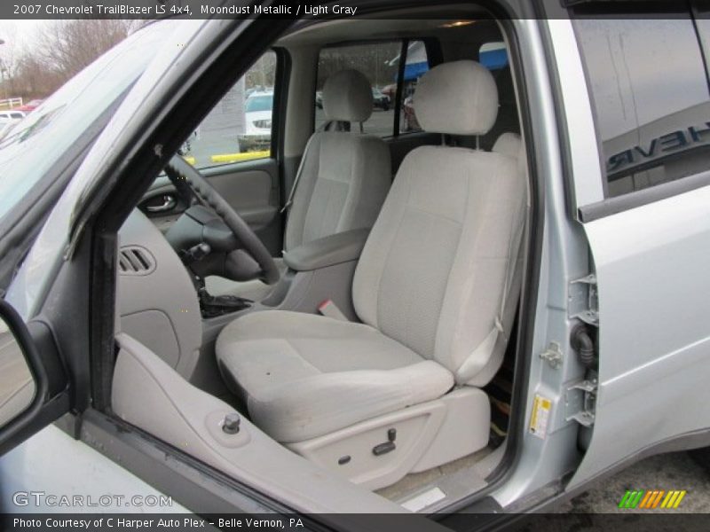 Moondust Metallic / Light Gray 2007 Chevrolet TrailBlazer LS 4x4