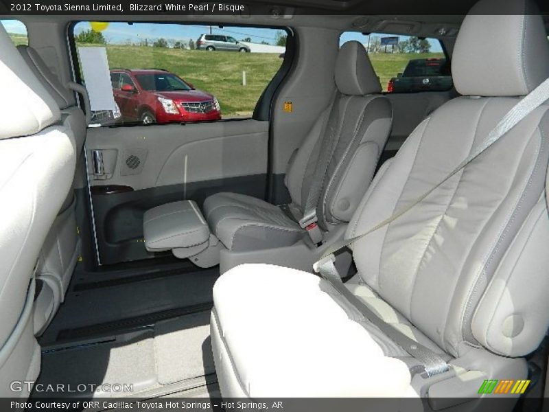 Blizzard White Pearl / Bisque 2012 Toyota Sienna Limited