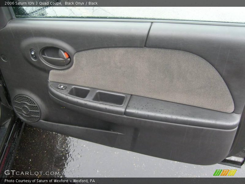 Black Onyx / Black 2006 Saturn ION 3 Quad Coupe
