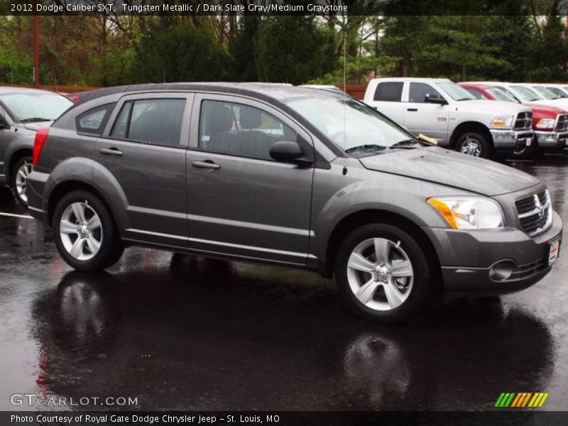 Tungsten Metallic / Dark Slate Gray/Medium Graystone 2012 Dodge Caliber SXT