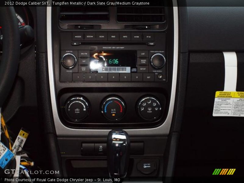 Tungsten Metallic / Dark Slate Gray/Medium Graystone 2012 Dodge Caliber SXT