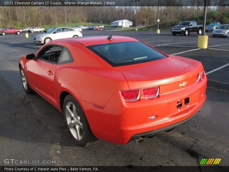  2011 Camaro LT Coupe Inferno Orange Metallic