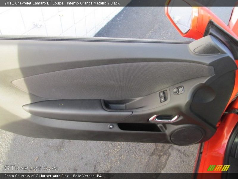 Inferno Orange Metallic / Black 2011 Chevrolet Camaro LT Coupe