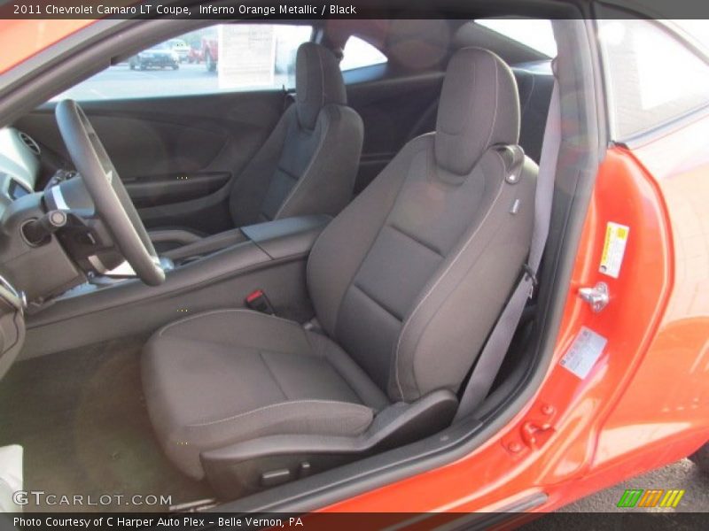 Front Seat of 2011 Camaro LT Coupe