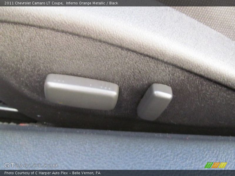 Inferno Orange Metallic / Black 2011 Chevrolet Camaro LT Coupe