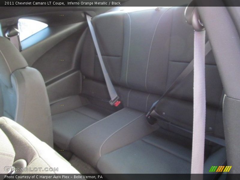 Inferno Orange Metallic / Black 2011 Chevrolet Camaro LT Coupe