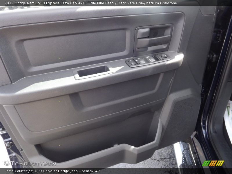 True Blue Pearl / Dark Slate Gray/Medium Graystone 2012 Dodge Ram 1500 Express Crew Cab 4x4