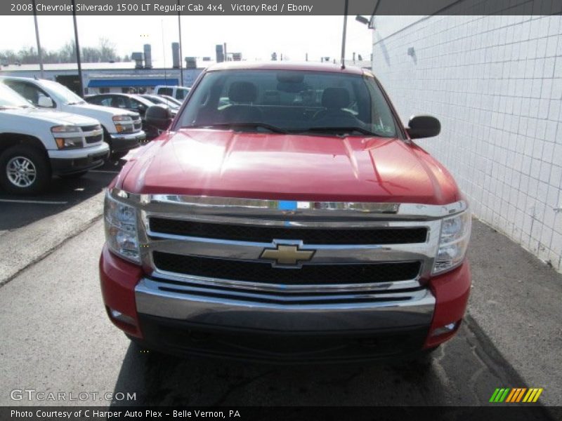 Victory Red / Ebony 2008 Chevrolet Silverado 1500 LT Regular Cab 4x4