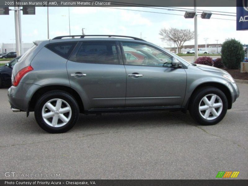 Platinum Metallic / Charcoal 2005 Nissan Murano SE AWD