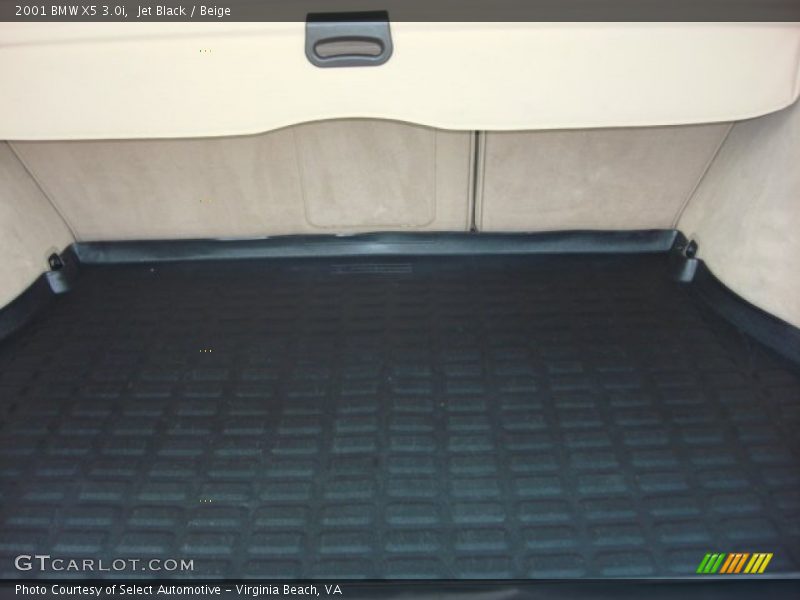 Jet Black / Beige 2001 BMW X5 3.0i