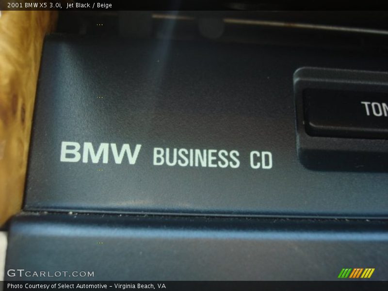 Jet Black / Beige 2001 BMW X5 3.0i