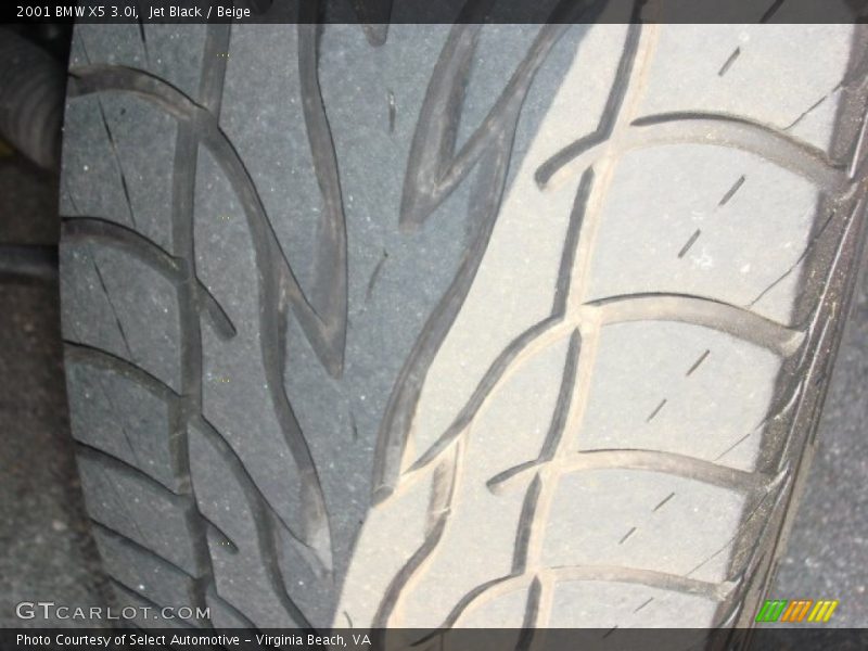 Jet Black / Beige 2001 BMW X5 3.0i