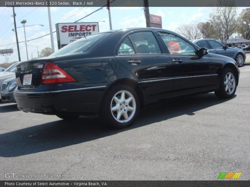 Black / Ash 2003 Mercedes-Benz C 320 Sedan