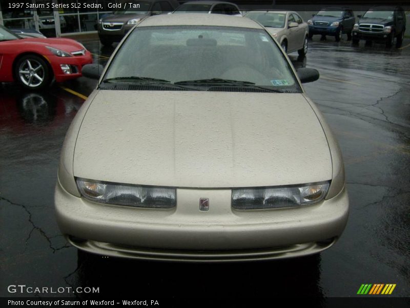 Gold / Tan 1997 Saturn S Series SL2 Sedan