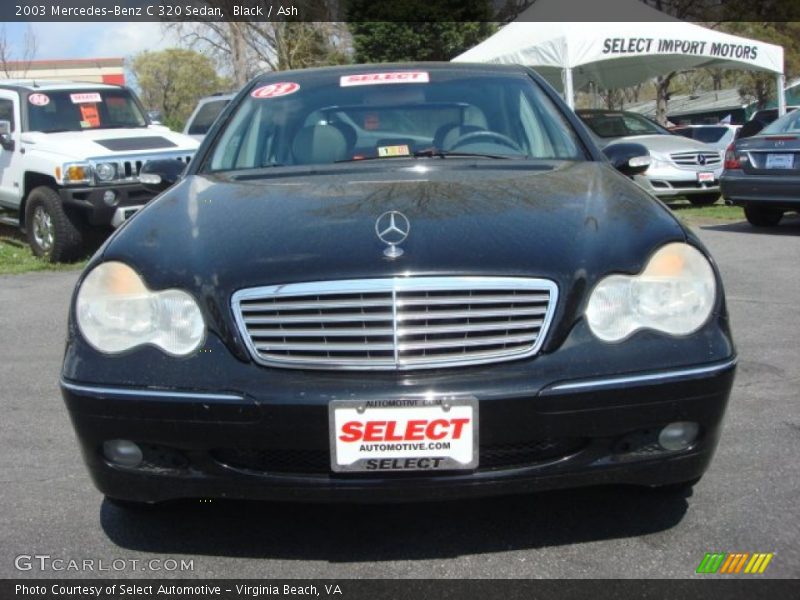 Black / Ash 2003 Mercedes-Benz C 320 Sedan