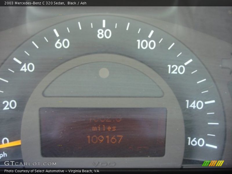 Black / Ash 2003 Mercedes-Benz C 320 Sedan