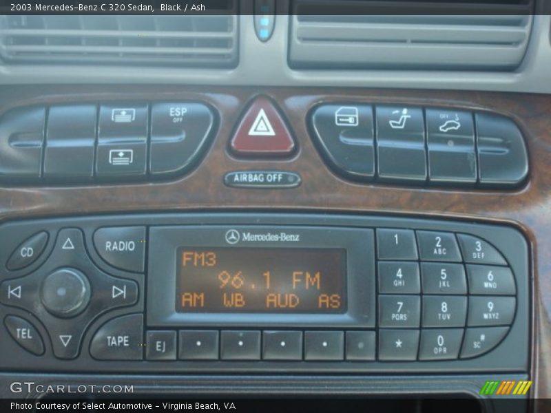 Black / Ash 2003 Mercedes-Benz C 320 Sedan