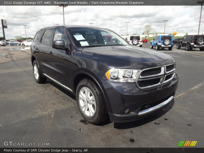 Front 3/4 View of 2012 Durango SXT AWD