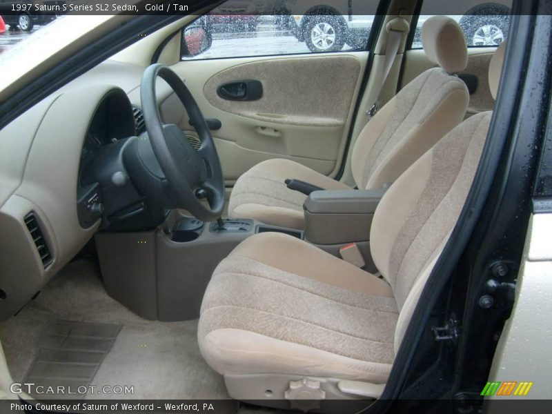 Gold / Tan 1997 Saturn S Series SL2 Sedan