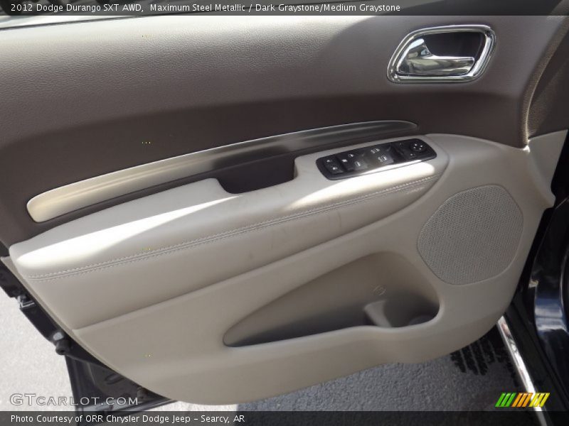 Maximum Steel Metallic / Dark Graystone/Medium Graystone 2012 Dodge Durango SXT AWD