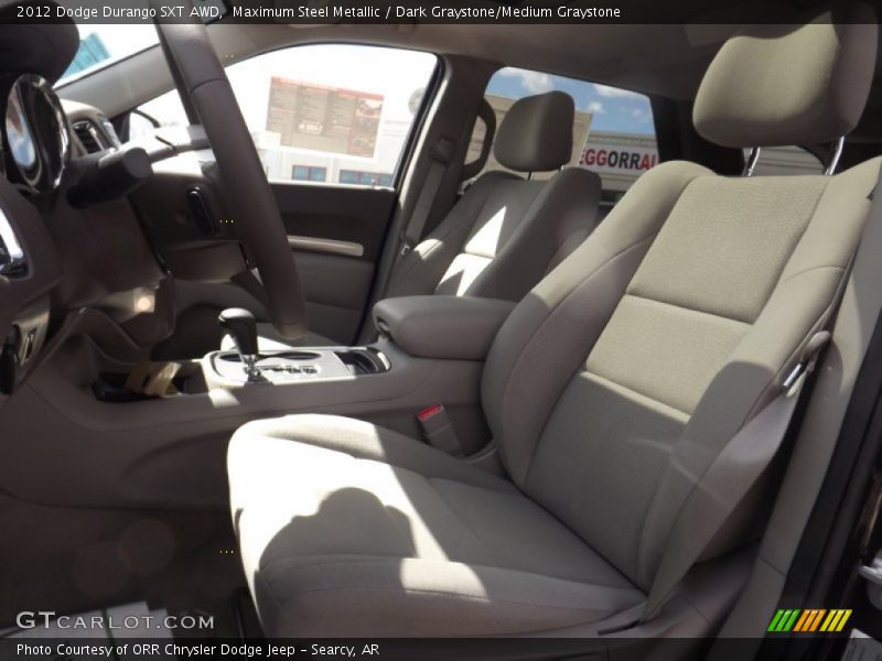 Maximum Steel Metallic / Dark Graystone/Medium Graystone 2012 Dodge Durango SXT AWD