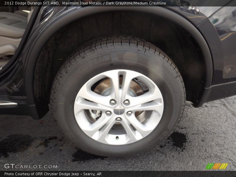 Maximum Steel Metallic / Dark Graystone/Medium Graystone 2012 Dodge Durango SXT AWD