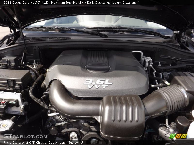 Maximum Steel Metallic / Dark Graystone/Medium Graystone 2012 Dodge Durango SXT AWD