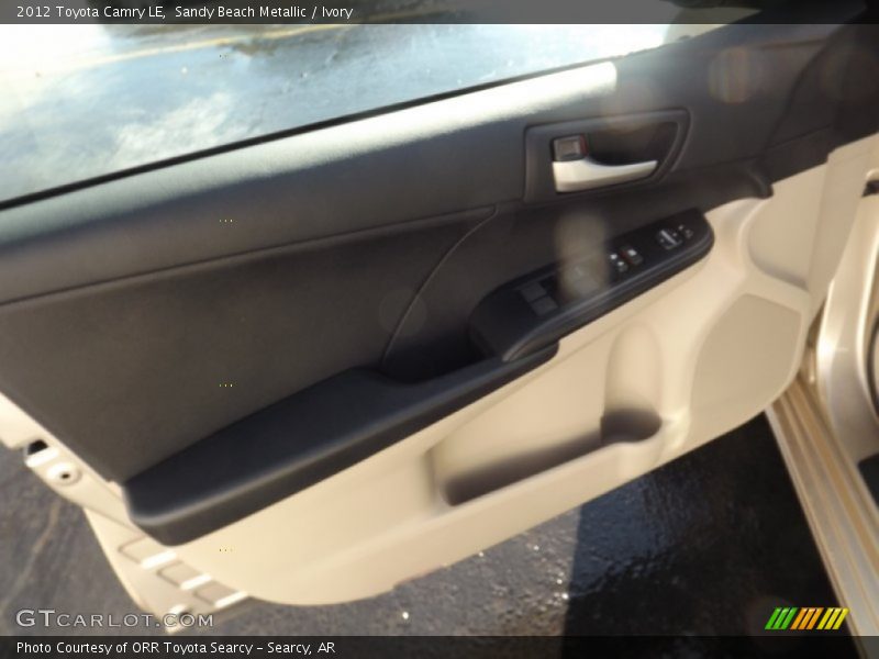 Sandy Beach Metallic / Ivory 2012 Toyota Camry LE