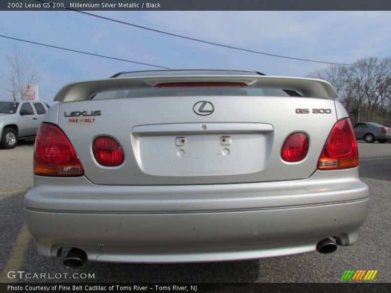 Millennium Silver Metallic / Black 2002 Lexus GS 300