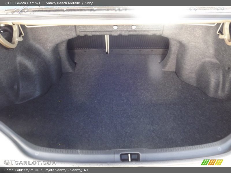 Sandy Beach Metallic / Ivory 2012 Toyota Camry LE