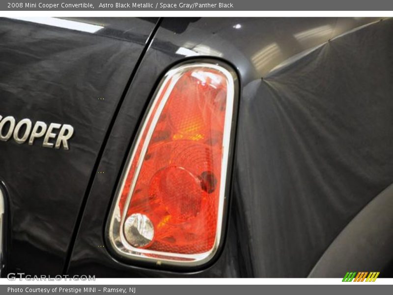 Astro Black Metallic / Space Gray/Panther Black 2008 Mini Cooper Convertible